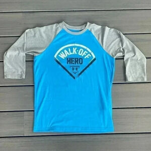 Under Armour 3/4 Sleeve Baseball Tee Size YXL‎